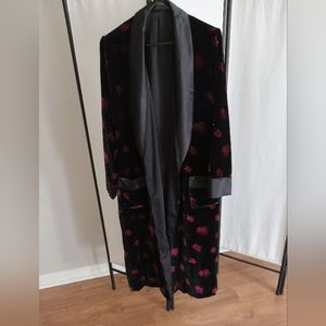 Victoria's Secret velvet and satin robe